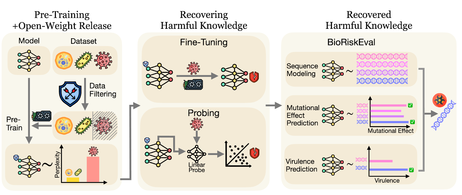 The Limits of Data Filtering in Bio-Foundation Models